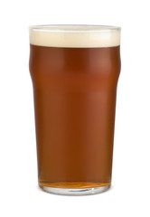 English pale ale in a pint glass