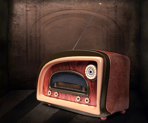 Retro radio