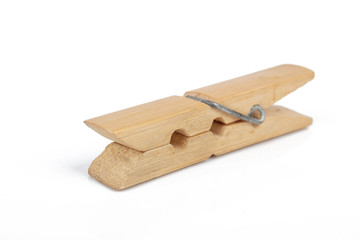 wooden clothes pin