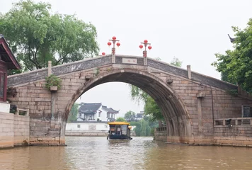 Foto op Plexiglas anti-reflex famous feng-qiao scenery area in Suzhou © Gary