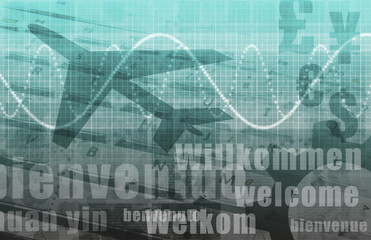 World Travel Airport Background