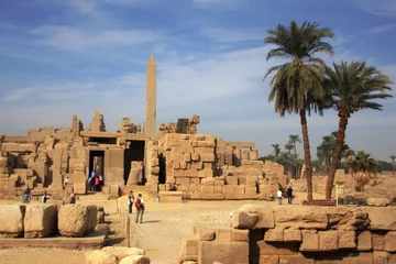 Fototapete Rund Le temple de Karnak © Pascal06