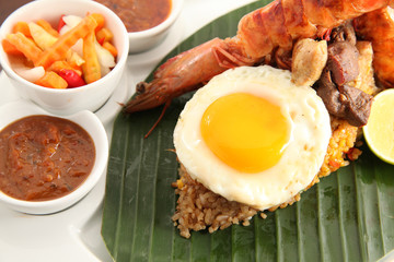 fried rice asian food