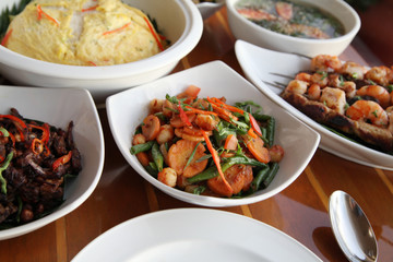 set restaurant menu