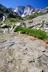 Ruisseau devant le Vignemale