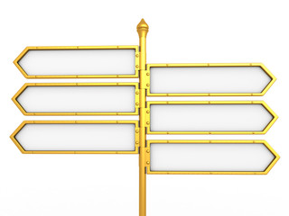 Obraz premium Empty boards. Solution