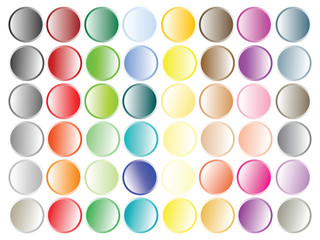 retro web buttons