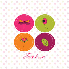 Greeting card for your life events