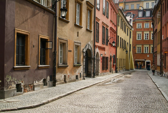 Tenement house at Warsaw's Old City