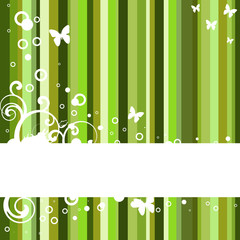 Streifen Karte grün