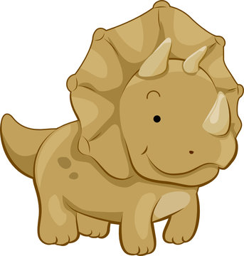 Cute Triceratops