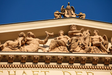 Naklejka premium Musikverein in Vienna, famous concert hall of classical music