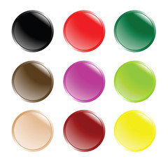 futuristic web buttons