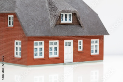 Backstein Haus Modell Stock Photo And Royalty Free Images On