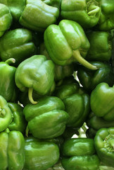 Obraz na płótnie Canvas Green peppers