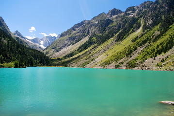 Fototapeta na wymiar Au Lac de Gaube