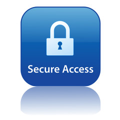 SECURE ACCESS Web Button (security session internet padlock ok)