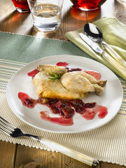coquelet aux raisins