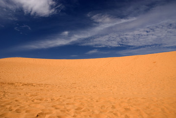 Sand dunes in Muine, Vietnam