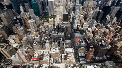 Fototapeta premium Wolkenkratzer in New York City