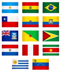 Flags_South America