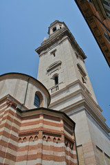 Fototapeta na wymiar Italian Church Tower