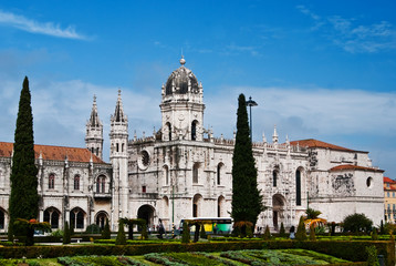 Fototapeta na wymiar Klasztor Hieronimitów - Lizbona