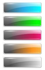 Website buttons template