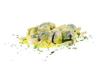 broccoli and asparagus gratin