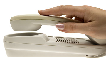 receiving a phone call