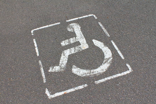 Place reservée aux handicapés
