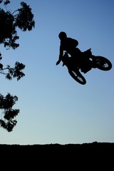 Motorcross Jump Action