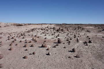 Campo de bochas en Valle de la Luna