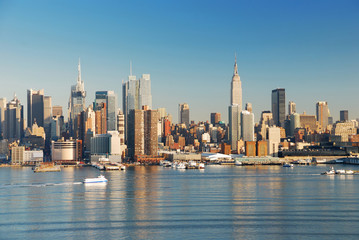 Naklejka premium MANHATTAN, MIASTO NOWY JORK