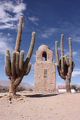 Torre de Santa Barbara en Humahuaca