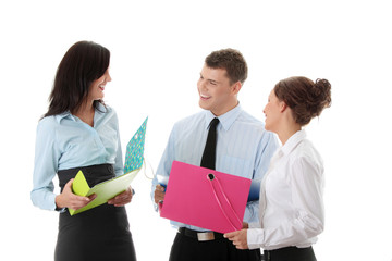 Conversation of business group
