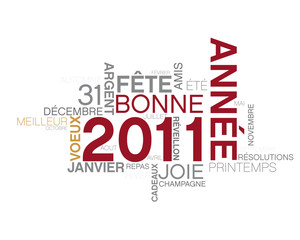 2011, bonne année 2011, mots image sur le thème 2011