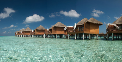 Overwater Villa on the lagoon