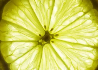 Selbstklebende Fototapeten Makroaufnahme einer reifen Zitrone © koniev