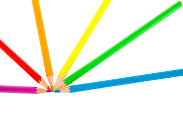 Fototapeta premium Crayons de couleurs