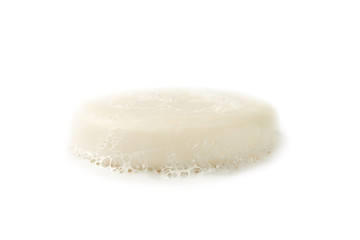 Soap isolated on the white background