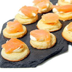 Blinis saumon