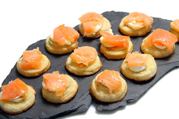 Au saumon frais