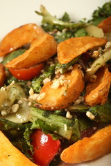 Salat mit Kartoffeln