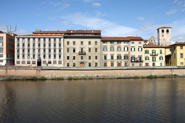 Fototapeta na wymiar Tuscany - architecture in Pisa