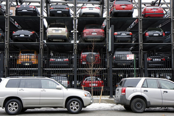 New York multi story parking lots