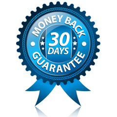 30 Days Money back label