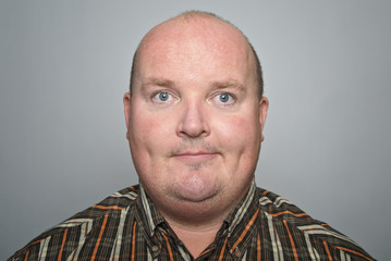 Fototapeta premium close up portrait of a male in his 30's