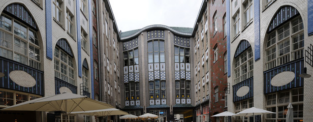 Obraz premium Hackesche Höfe, Berlin, Deutschland