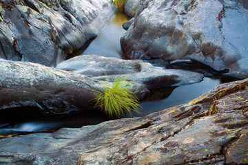 Charco entre pe&ntilde;as